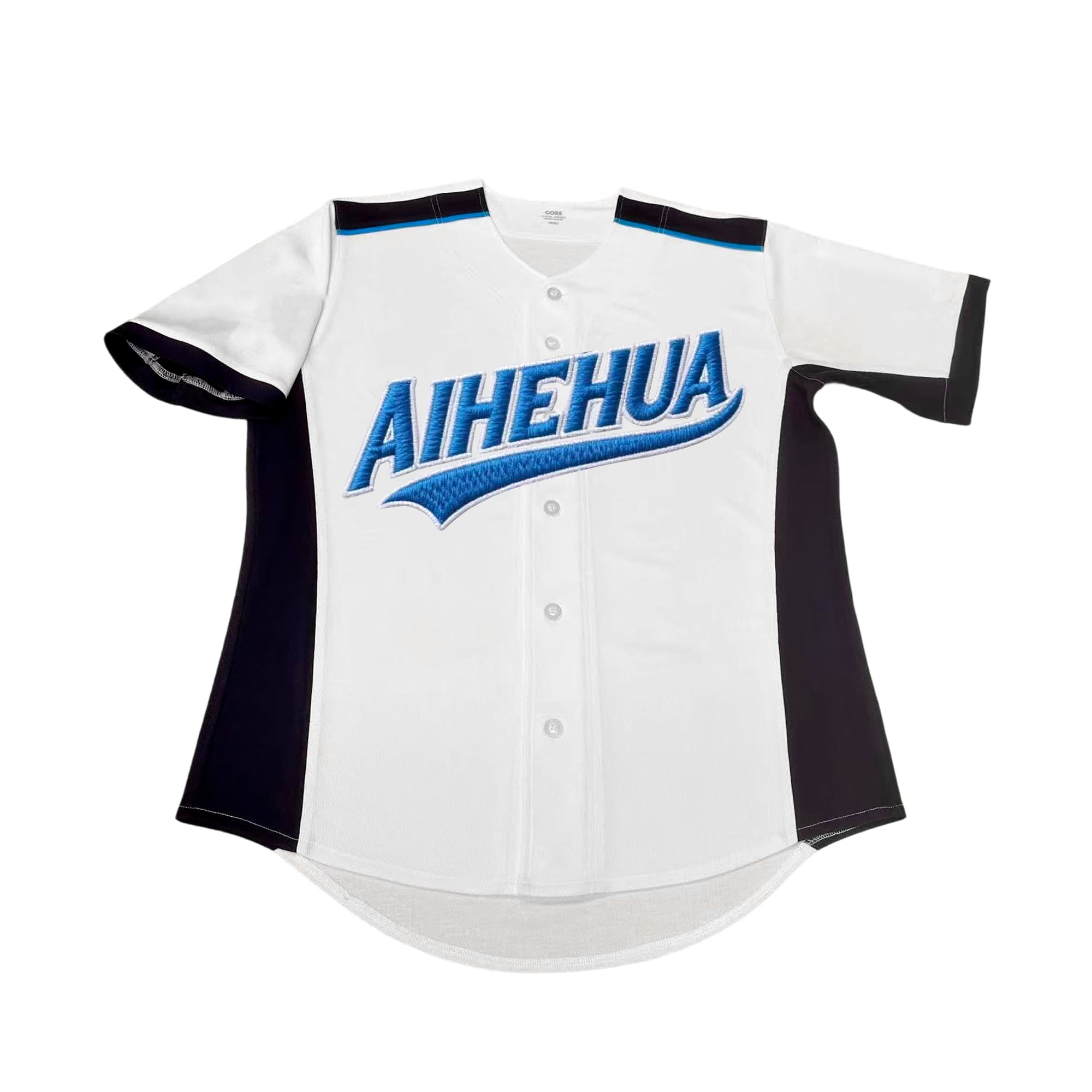 Custom Contrast-Panel Baseball Jersey